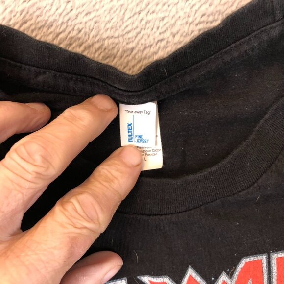 Iron Maiden "The Final Frontier" Graphic Black Tee Large Black - Picture 7 of 10